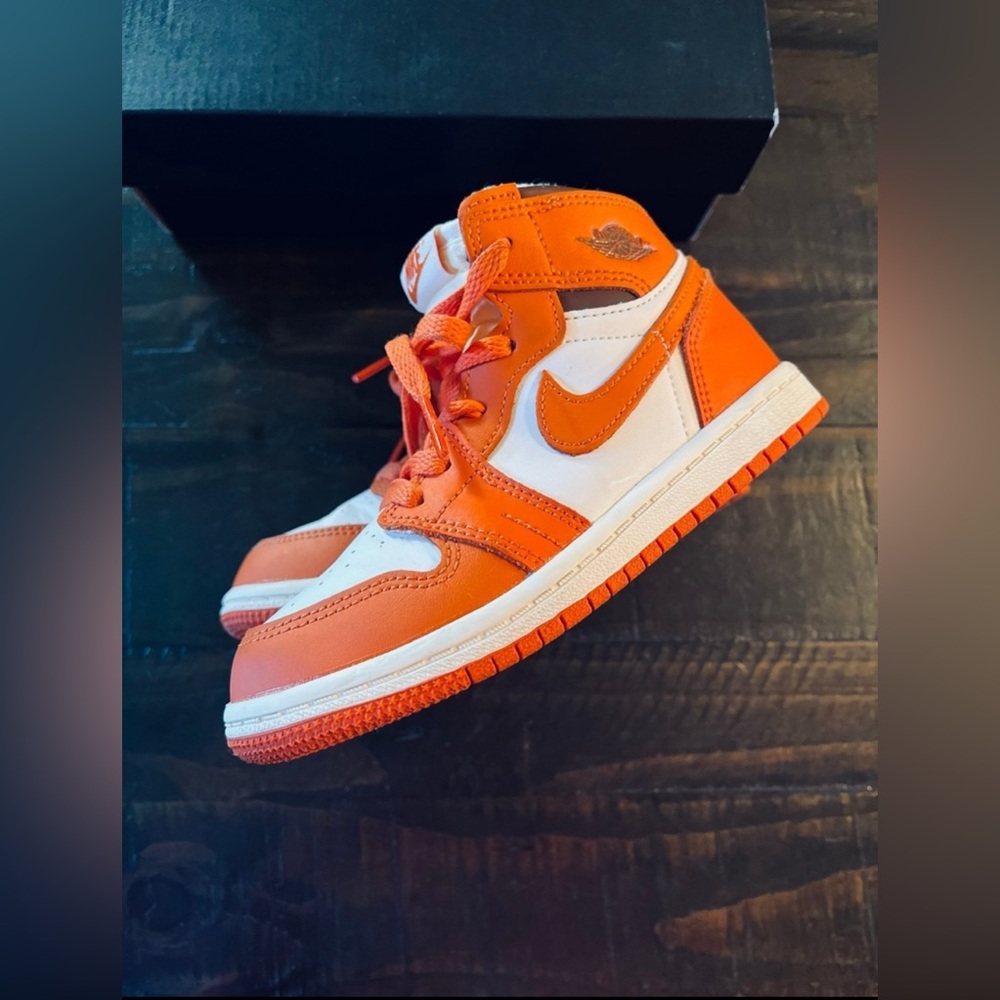 Jordan 1 Retro High OG (TD) Kids 10 - Picture 6 of 11